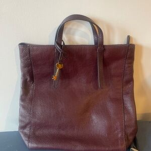 Brand new Fossil leather book bag